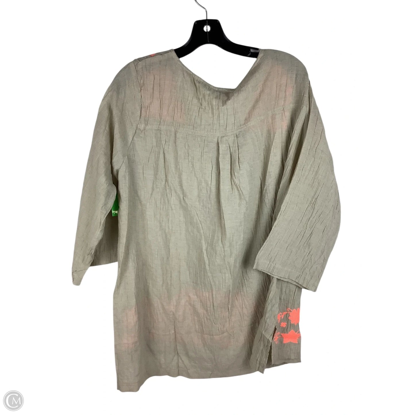Swimwear Cover-up By Hayden La In Tan, Size: Xl