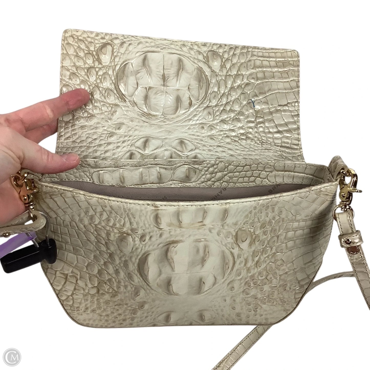 Crossbody Designer By Brahmin, Size: Small