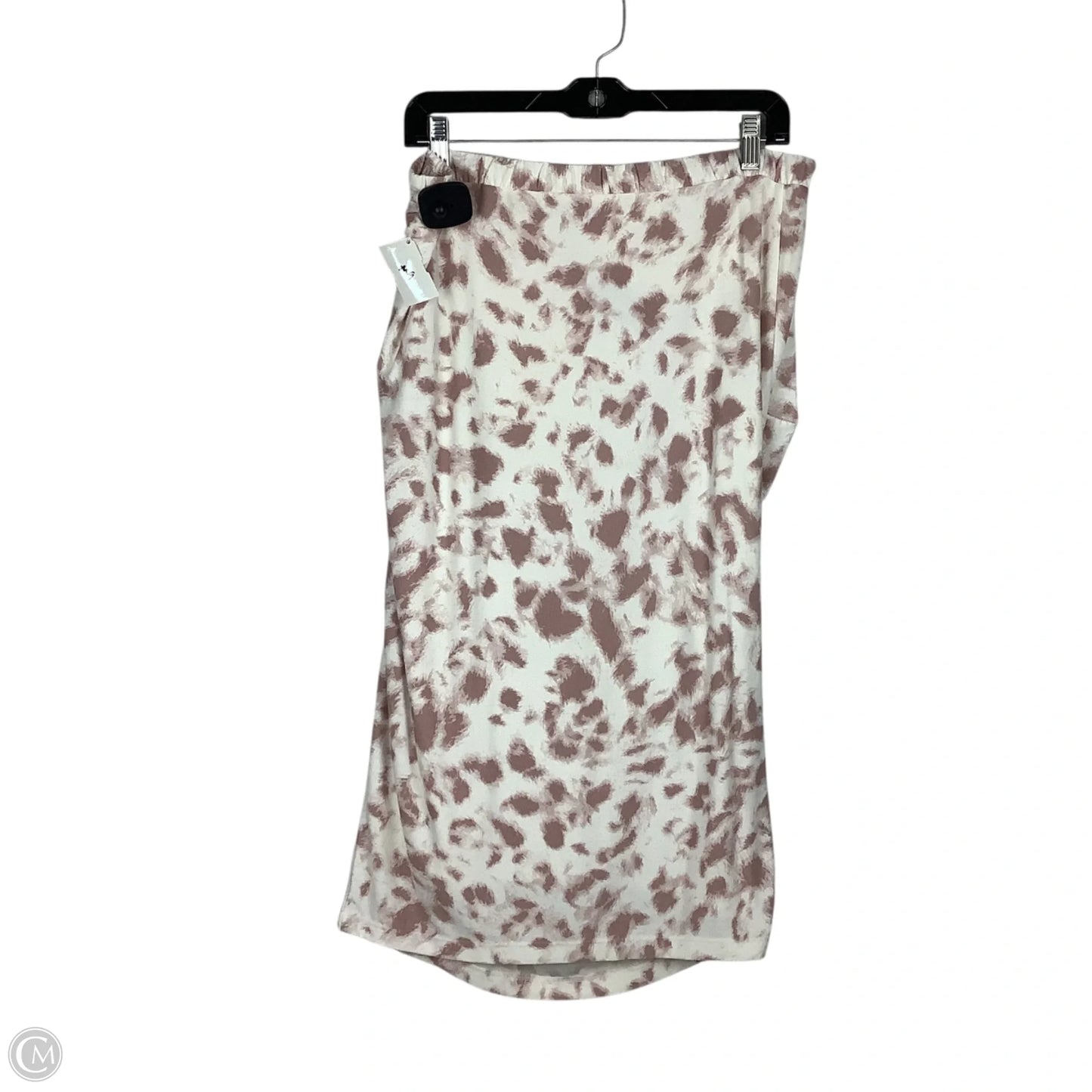 Skirt Maxi By Express In Tie Dye Print, Size: L