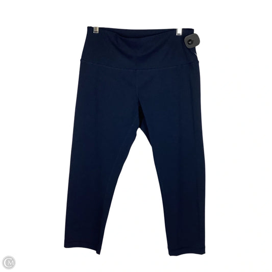 Athletic Capris By Lululemon In Navy, Size: 10