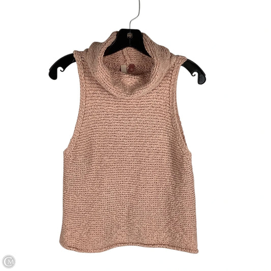 Top Sleeveless By Pilcro In Peach, Size: M