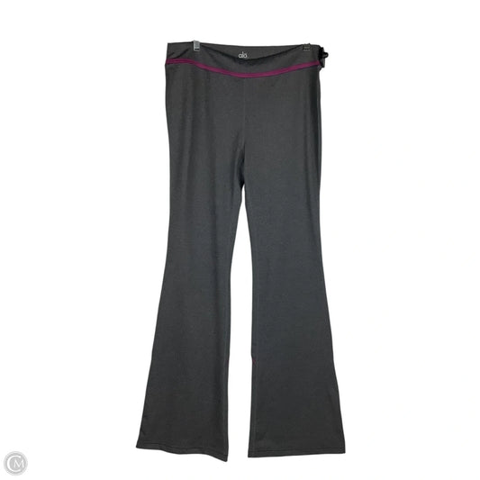 Athletic Pants By Alo In Grey, Size: L