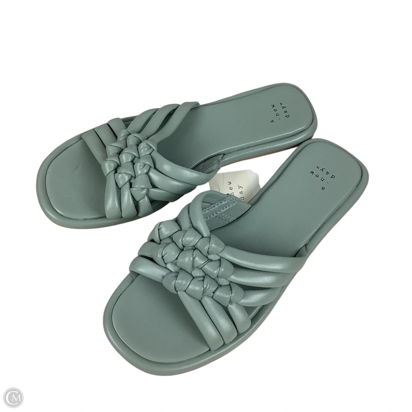 Sandals Flats By A New Day In Blue, Size: 7.5