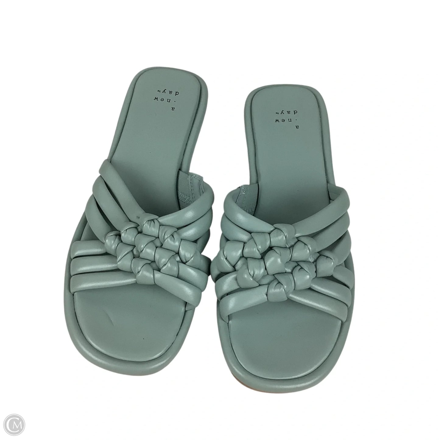 Sandals Flats By A New Day In Blue, Size: 7.5