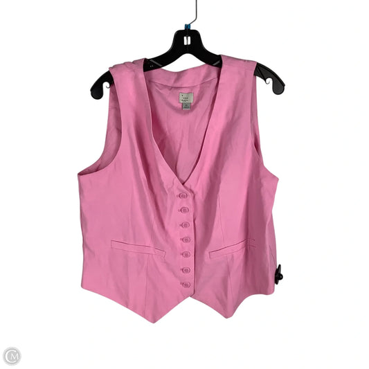 Vest Other By A New Day In Pink, Size: Xl