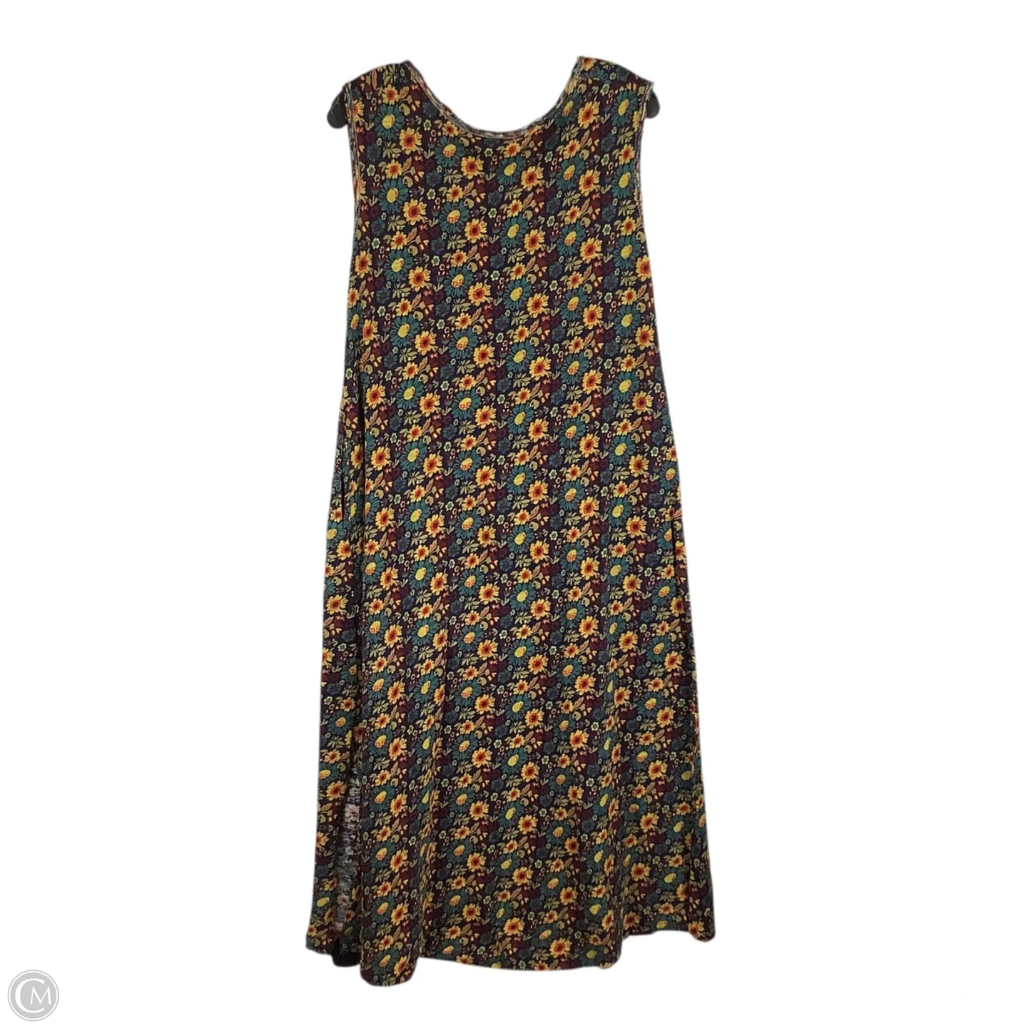 Dress Casual Maxi By Natural Life In Floral Print, Size: Xs/S (loose fit)