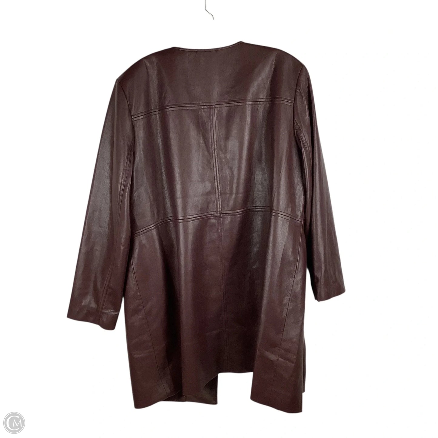 Blazer By Chicos In Brown, Size: 16