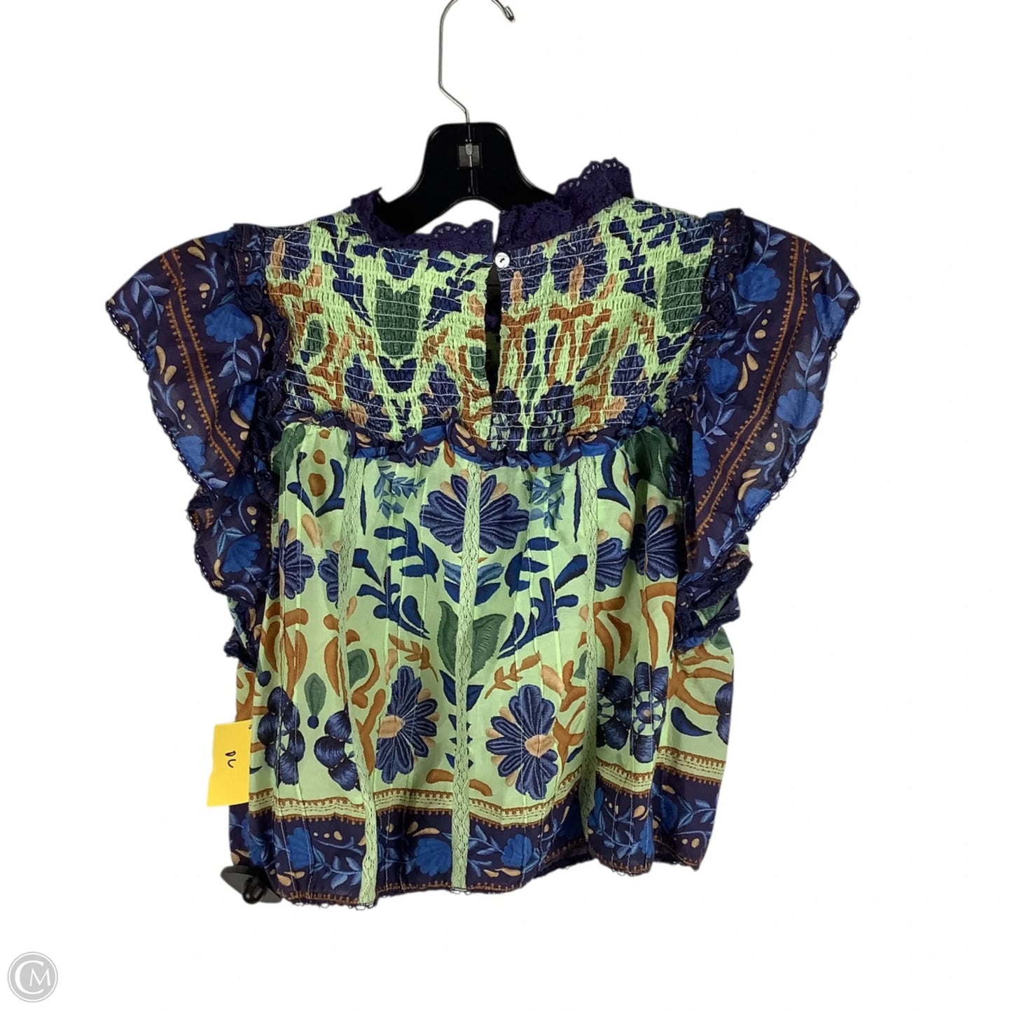 Top Short Sleeve By Farm Rio In Multi-colored, Size: S