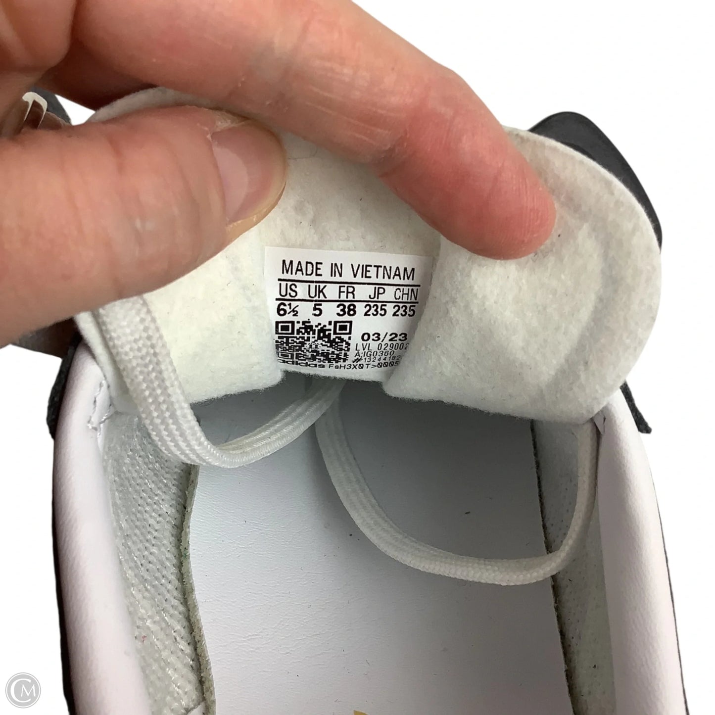 Shoes Sneakers By Adidas In Grey, Size: 6.5