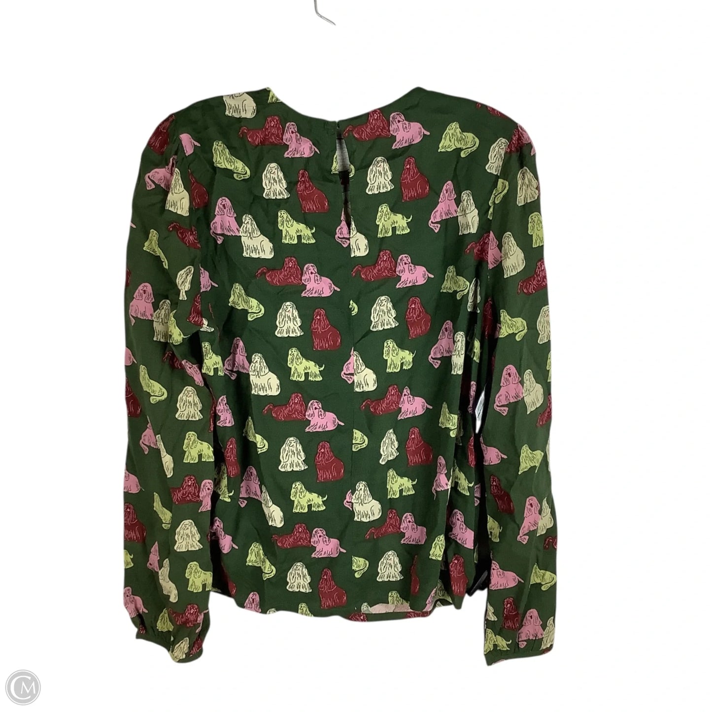 Top Long Sleeve By Clothes Mentor In Green, Size: L