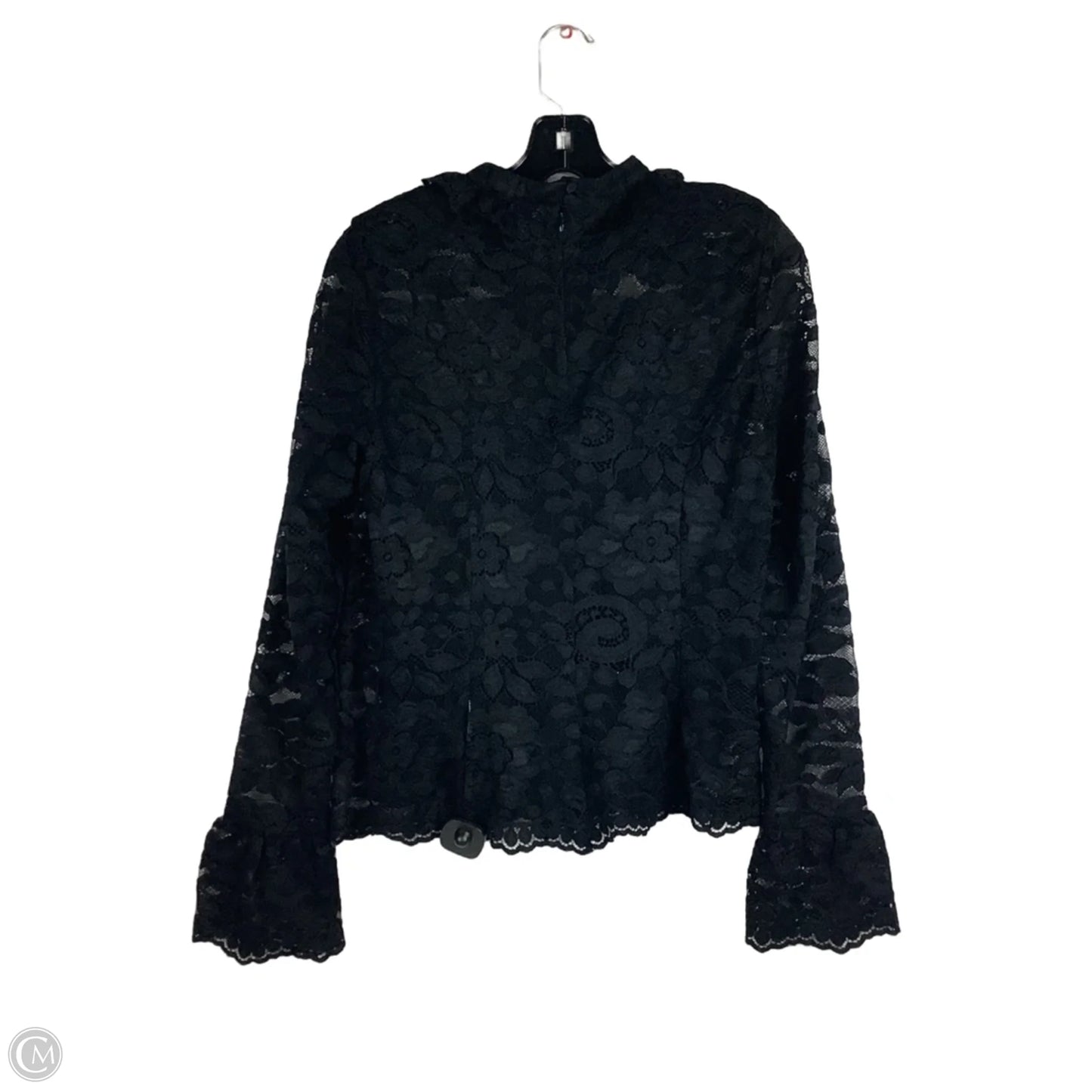 Top Long Sleeve By J. Crew In Black, Size: 10