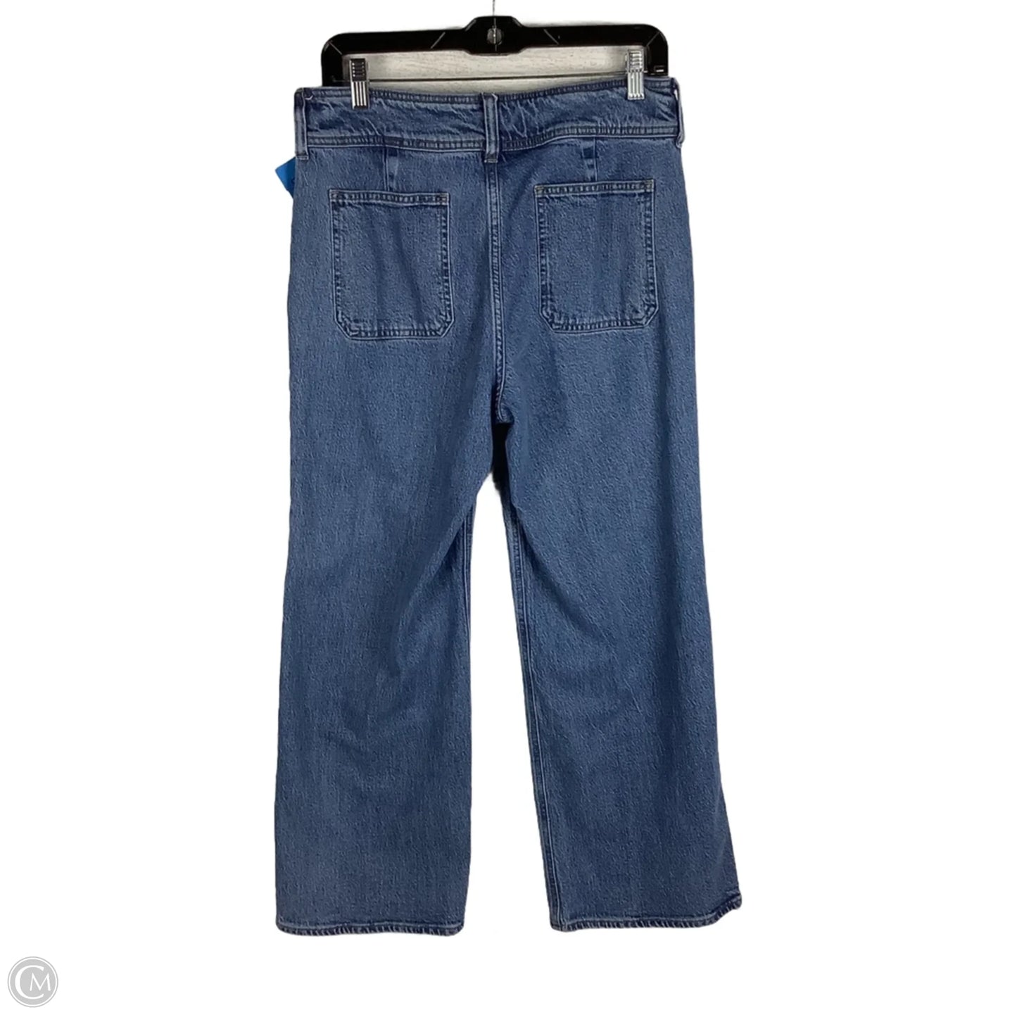 Jeans Wide Leg By J. Crew In Blue Denim, Size: 6 (28)