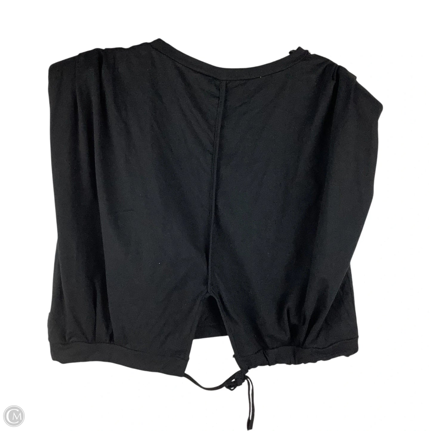 Top Short Sleeve By Clothes Mentor In Black, Size: Xl