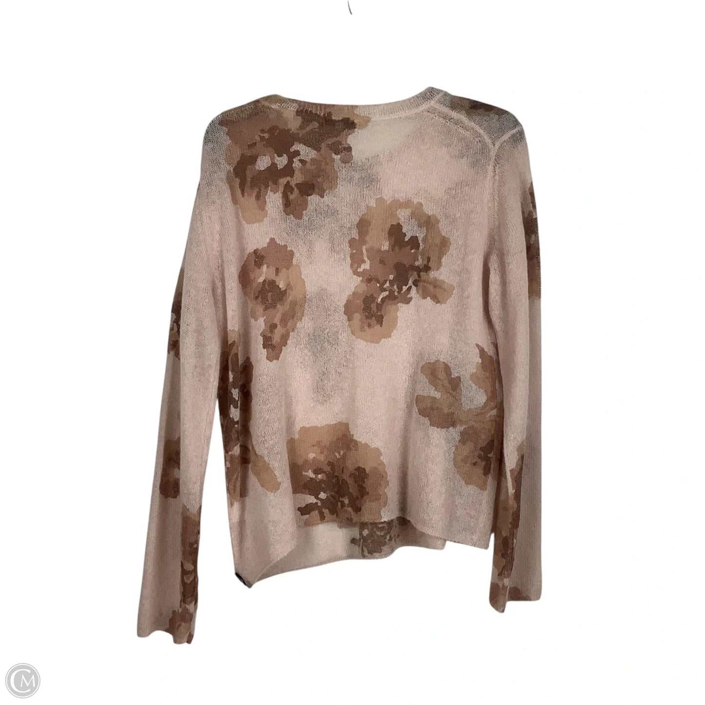Sweater By Vince In Floral Print, Size: L