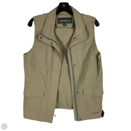 Vest Other By Eddie Bauer In Tan, Size: M
