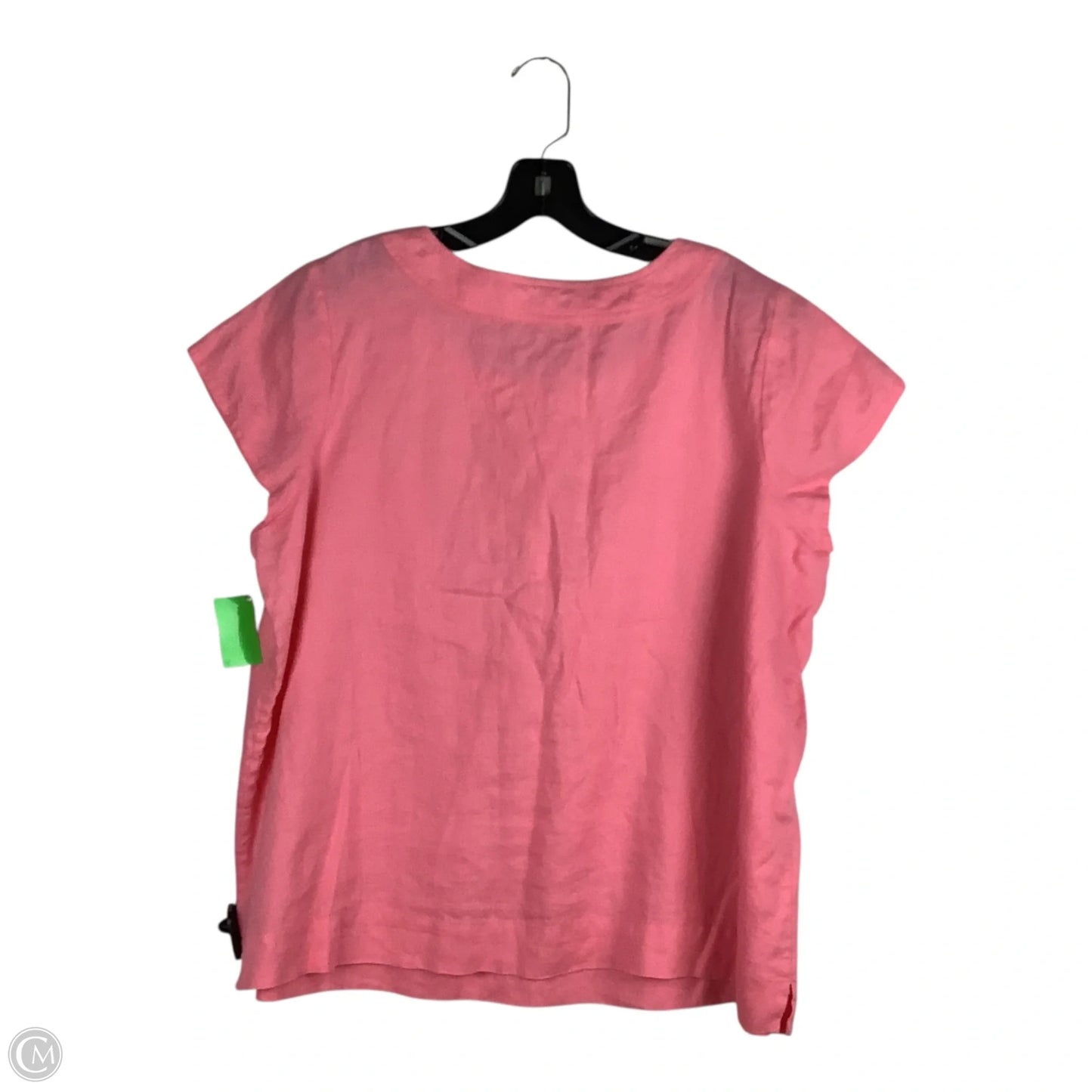 Top Short Sleeve By Talbots In Pink, Size: 1x (18P)