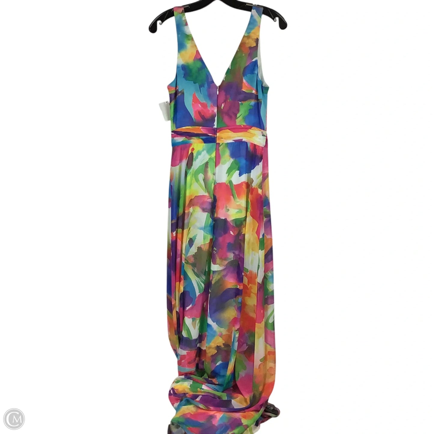 Dress Party Long By Clothes Mentor In Multi-colored, Size: 6