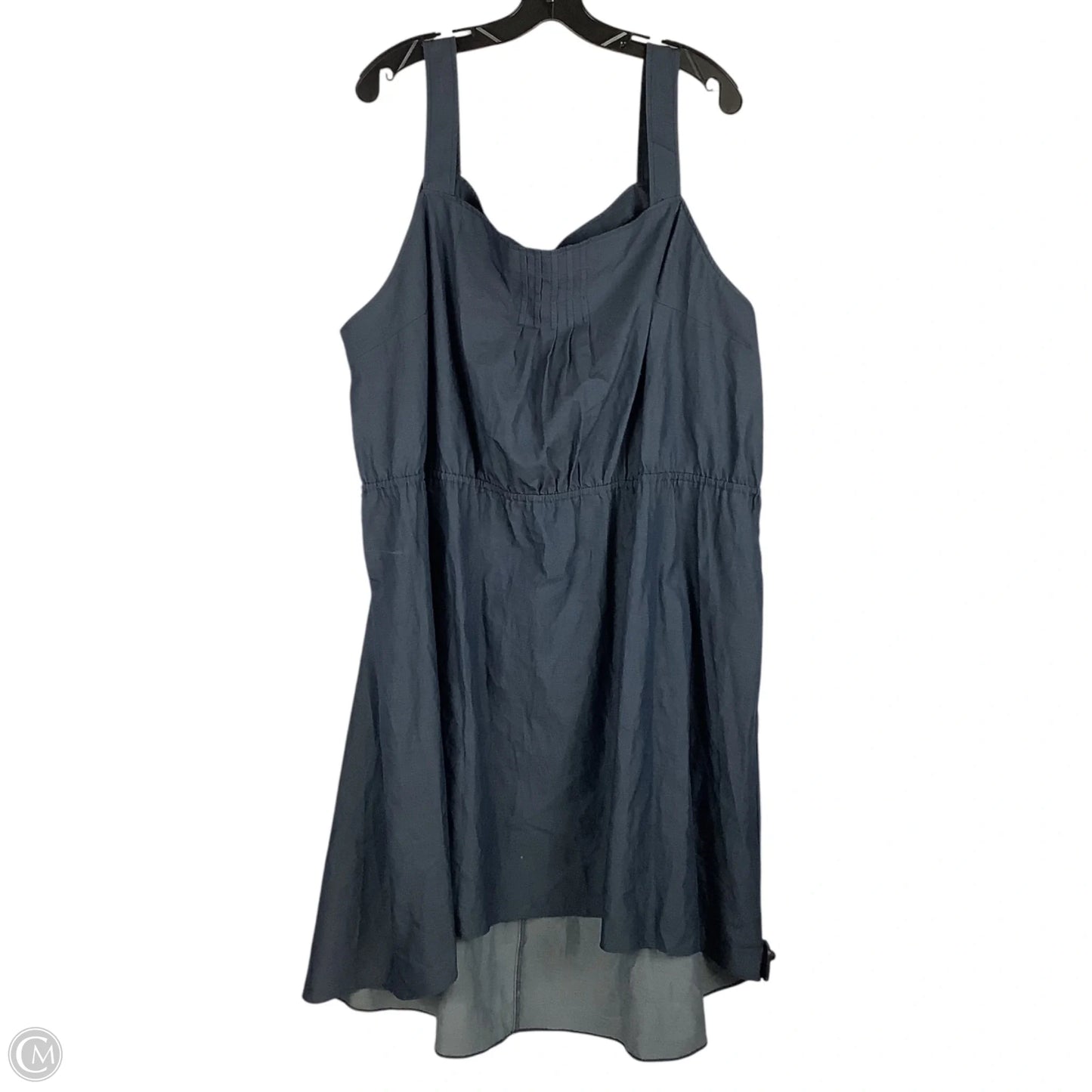 Dress Casual Short By Ava & Viv In Navy, Size: 3x