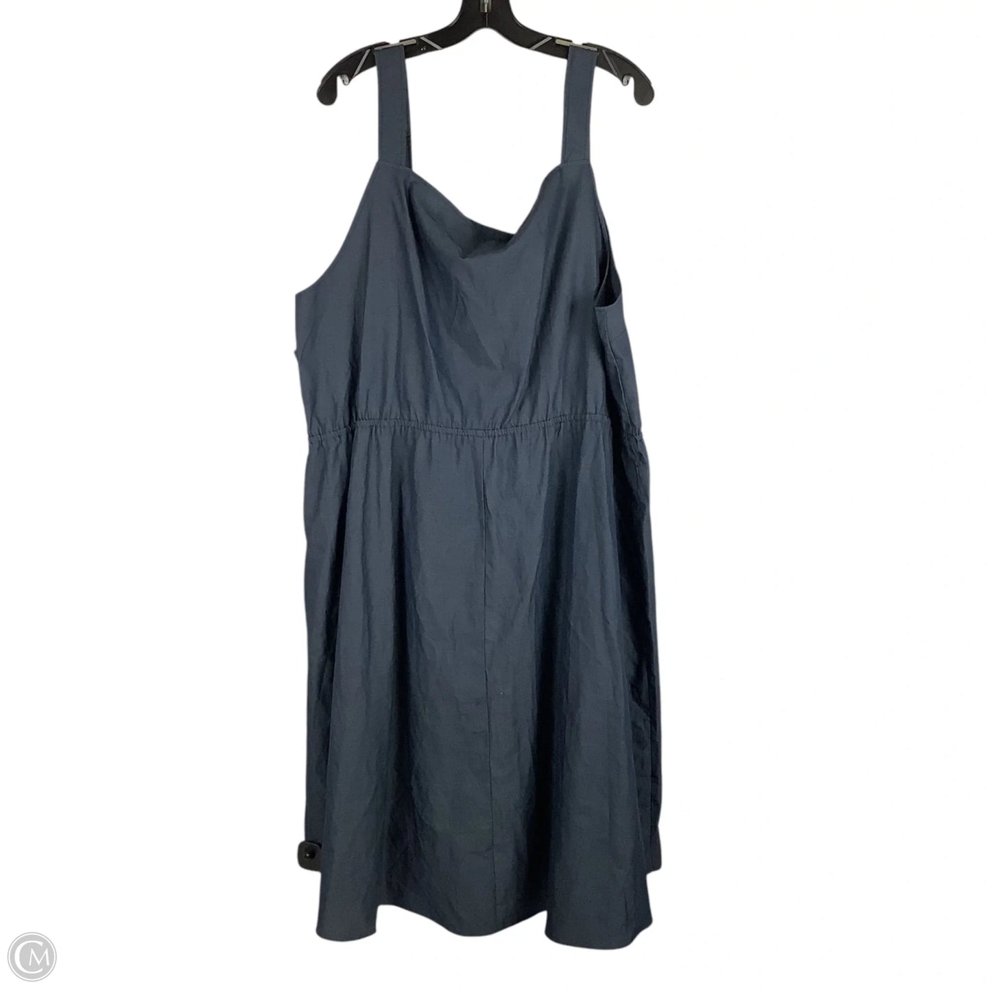 Dress Casual Short By Ava & Viv In Navy, Size: 3x