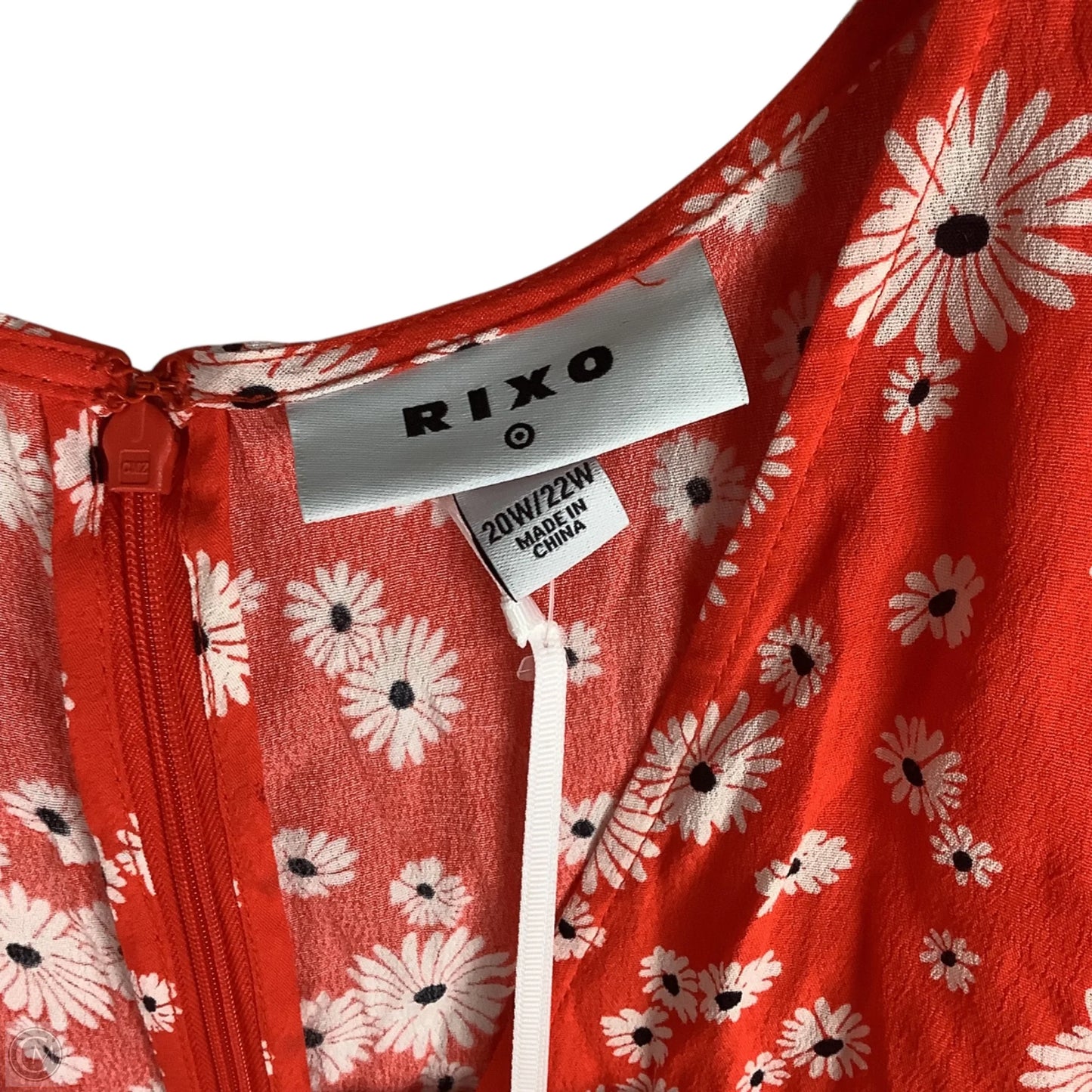 Dress Casual Short By Rixo for Target In Floral Print, Size: 1x (20W/22W)