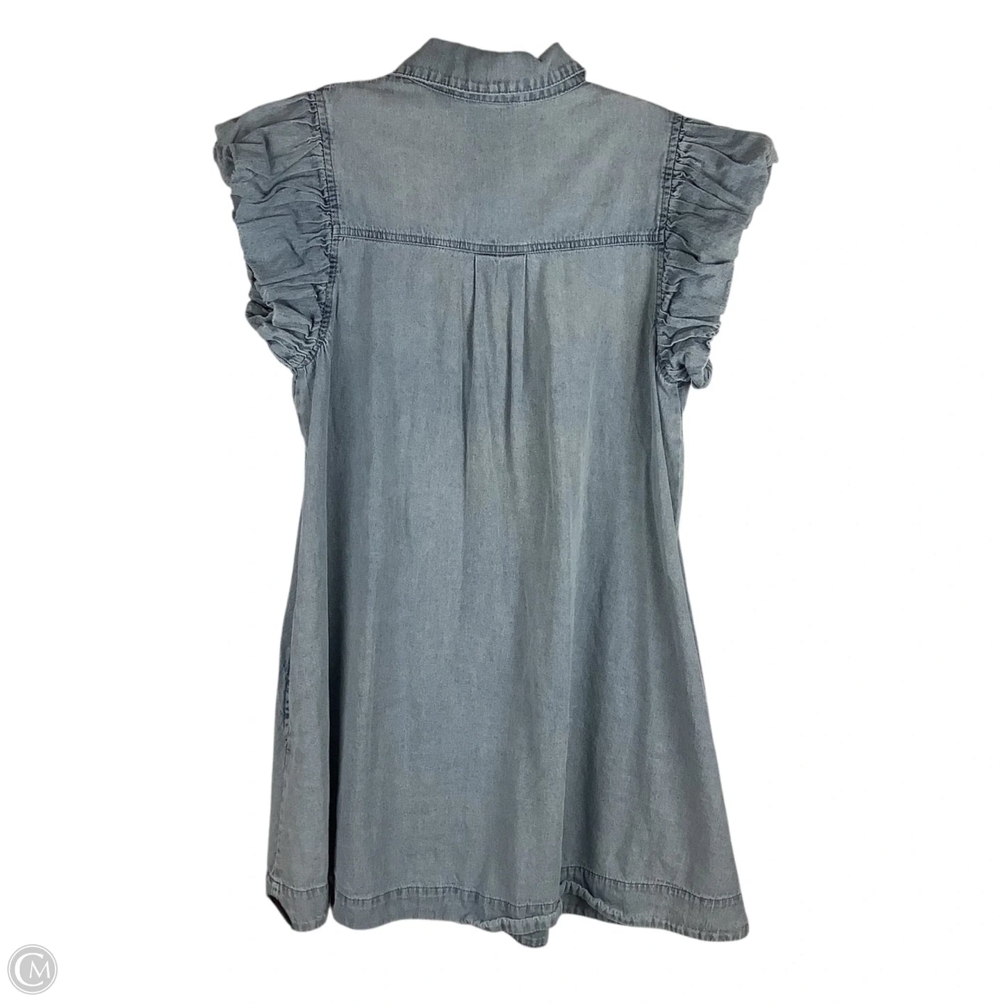 Dress Casual Short By Entro In Blue Denim, Size: S