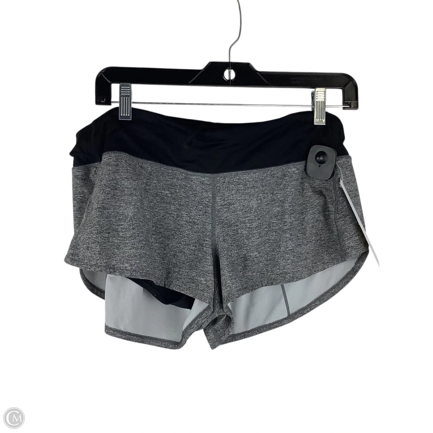 Athletic Shorts By Lululemon In Grey, Size: 8