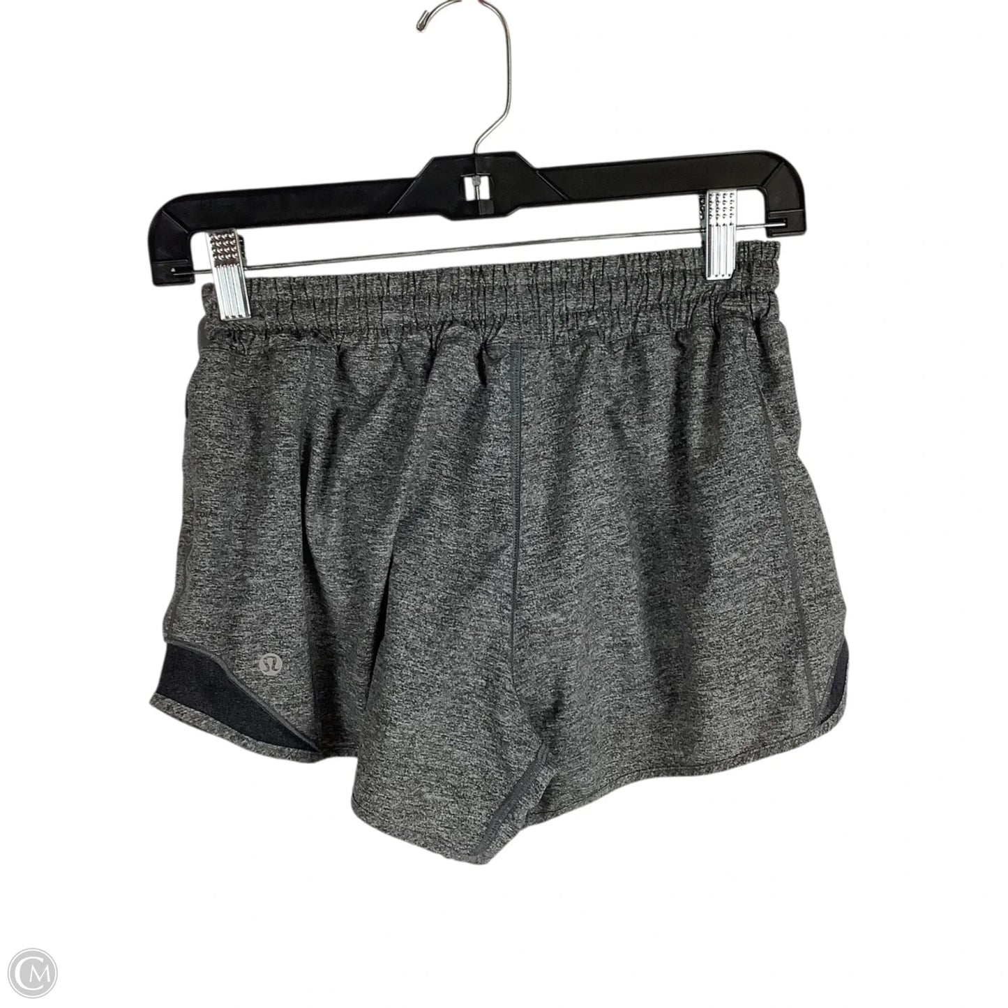 Athletic Shorts By Lululemon In Grey, Size: 6