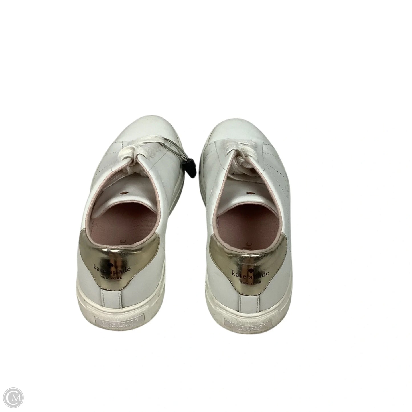Shoes Designer By Kate Spade In White, Size: 8.5