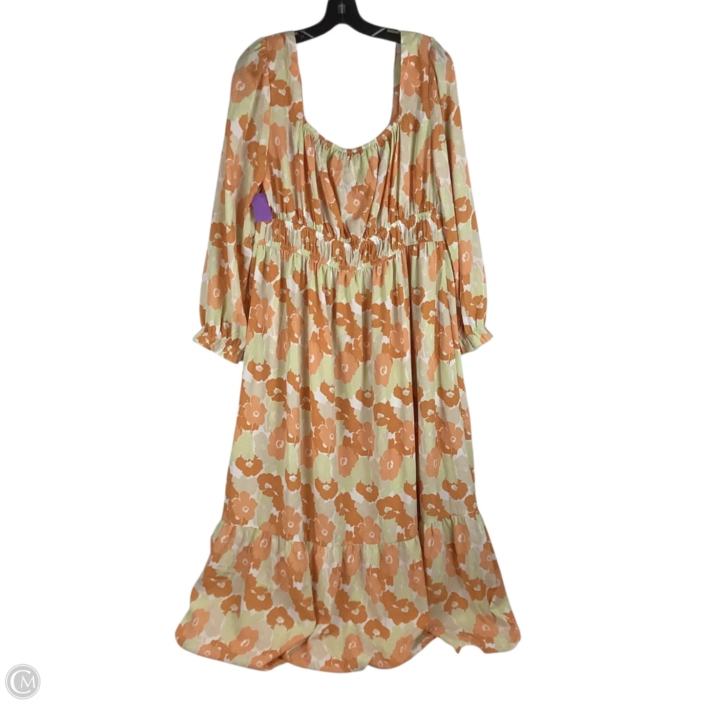 Dress Party Long By Cmc In Floral Print, Size: 1x