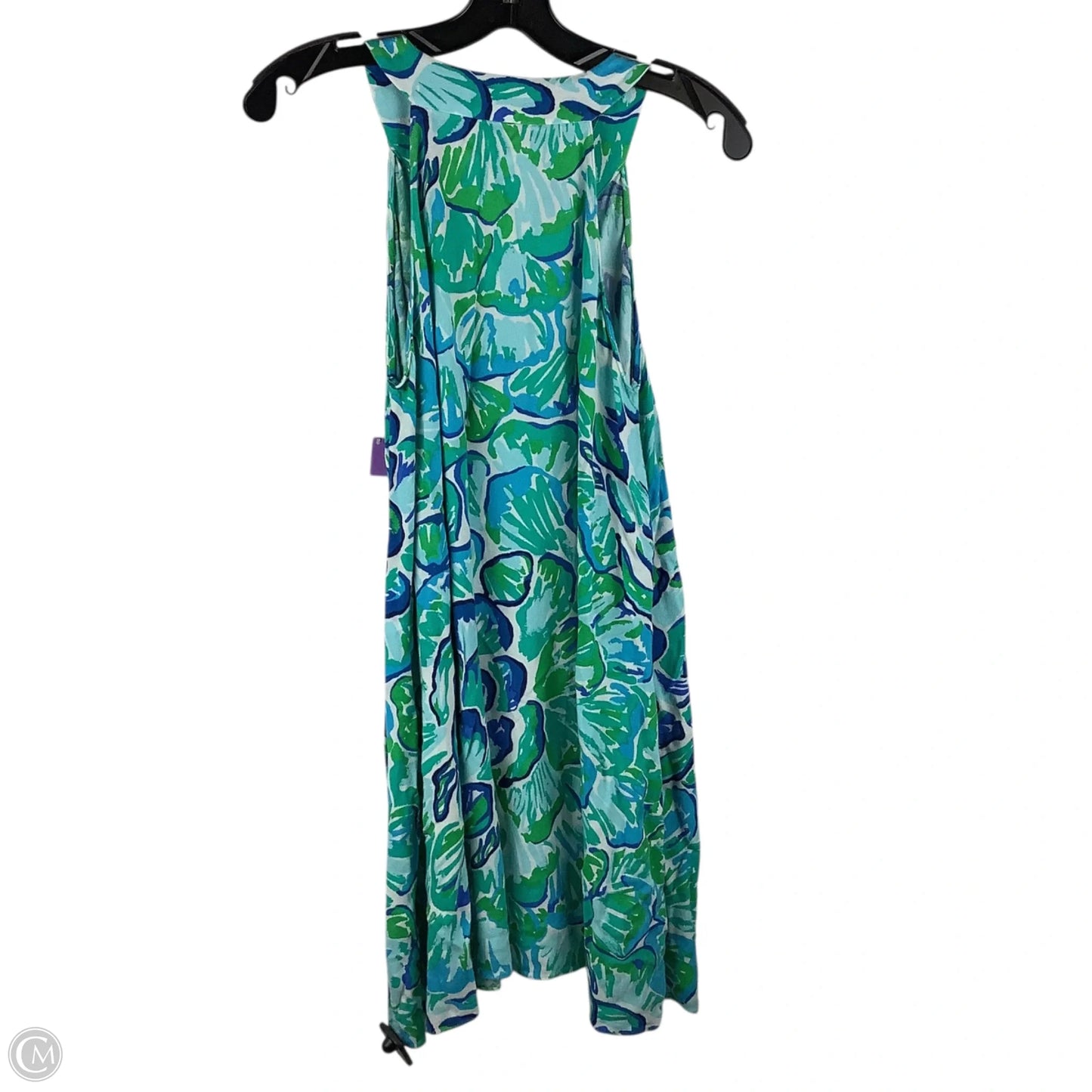Dress Designer By Lilly Pulitzer In Blue & Green, Size: S
