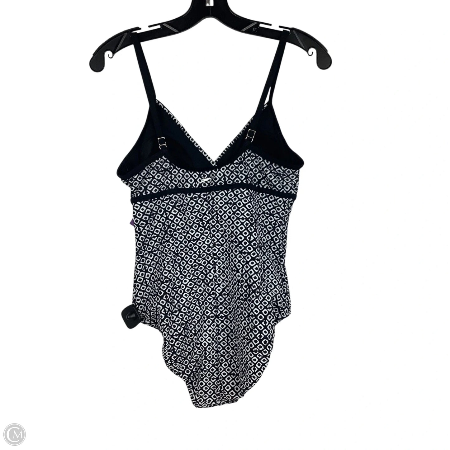 Swimsuit By Clothes Mentor In Black & White, Size: 6