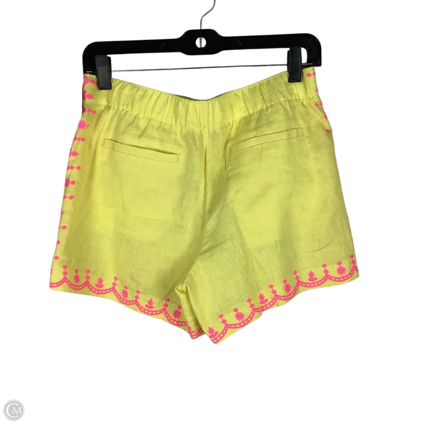 Shorts Designer By Lilly Pulitzer In Yellow, Size: Xs