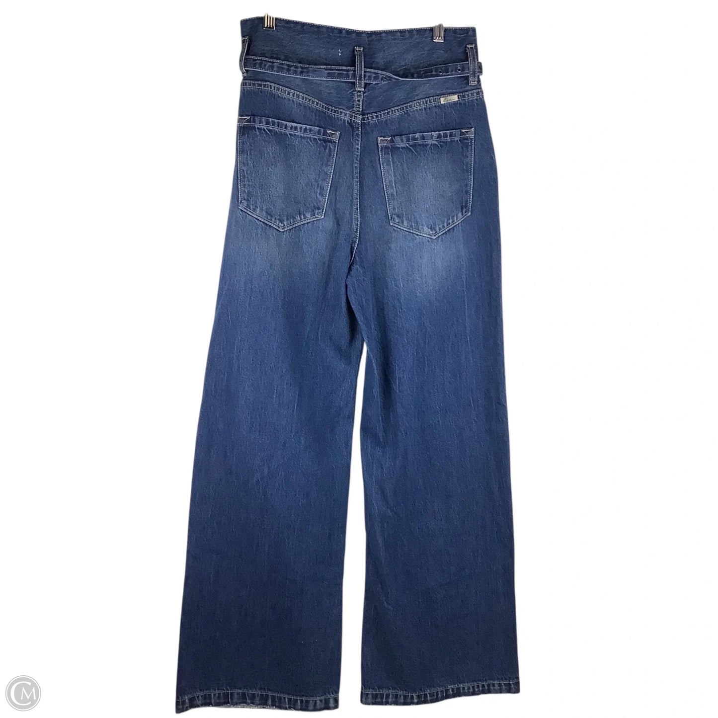 Jeans Wide Leg By Kancan In Blue Denim, Size: 2