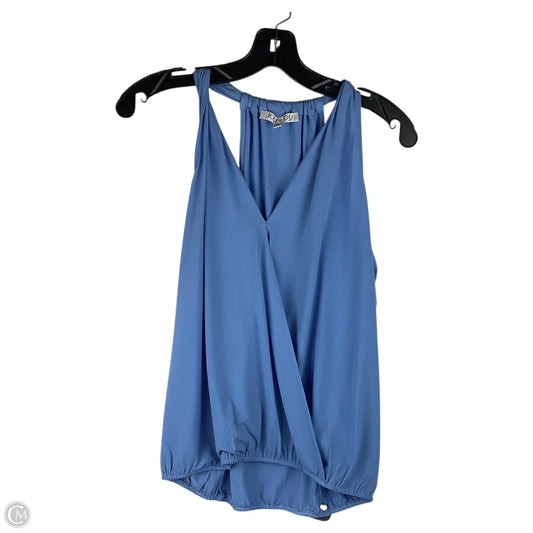Top Sleeveless By Joy Joy In Blue, Size: S