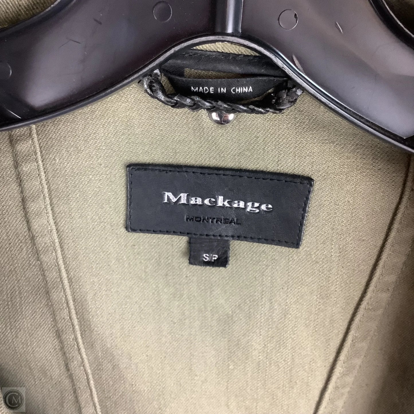 Jacket Moto By Mackage In Green, Size: S