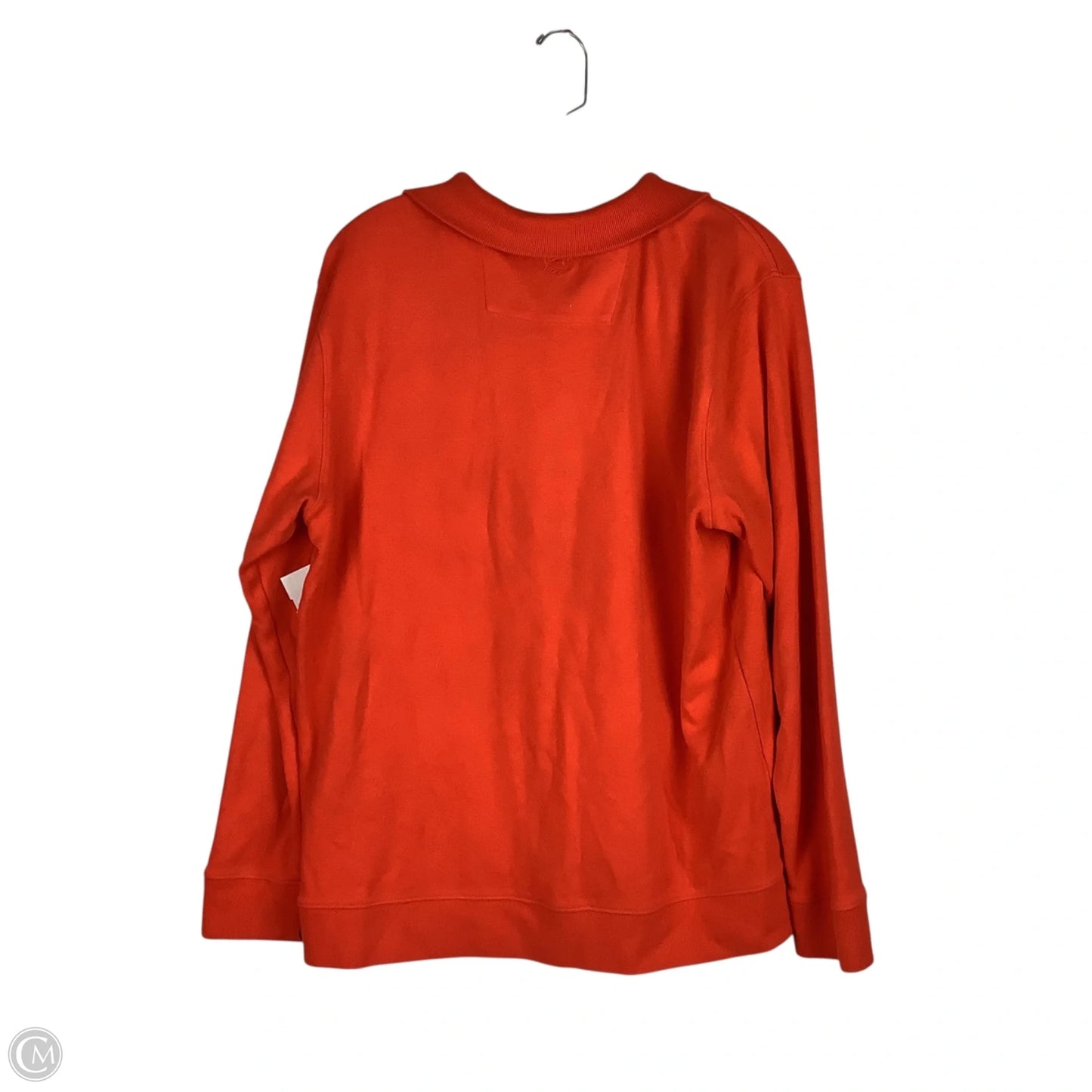 Sweatshirt Collar By Southern Tide In Orange, Size: L