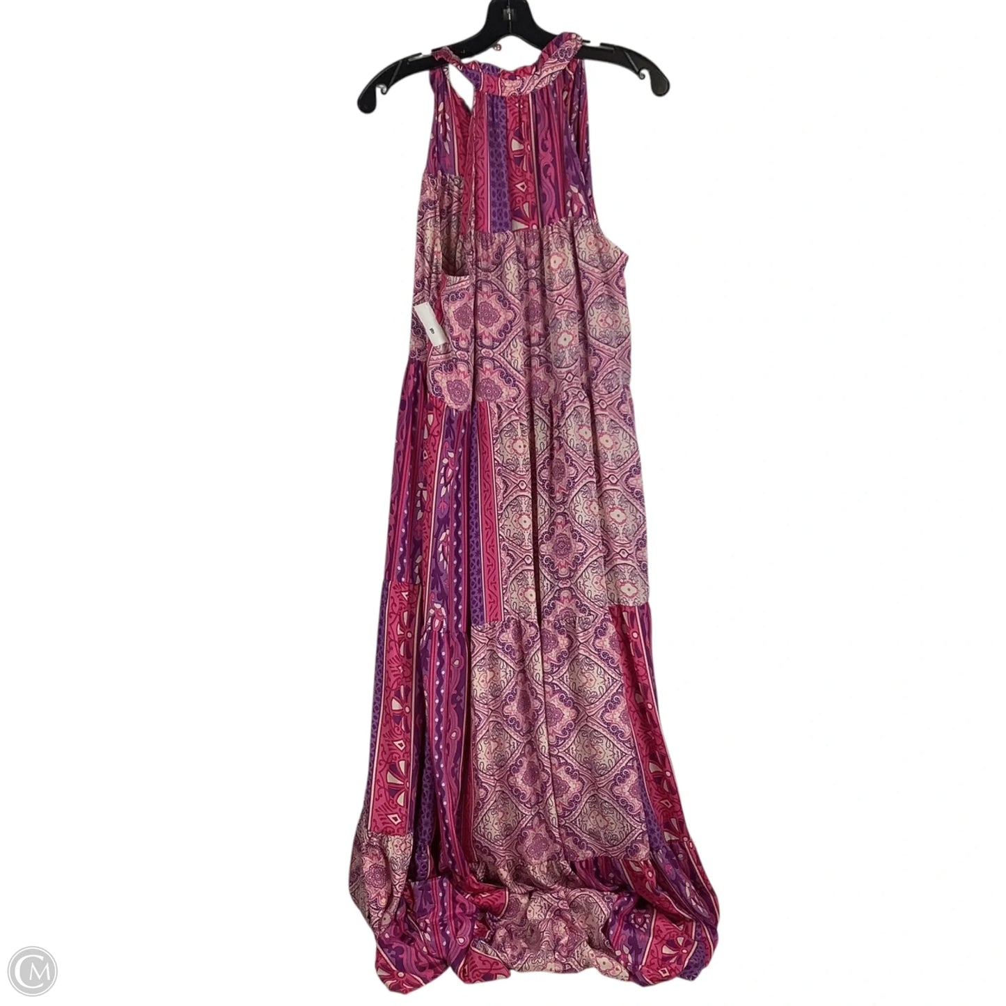 Dress Party Long By Cmc In Pink & Purple, Size: M