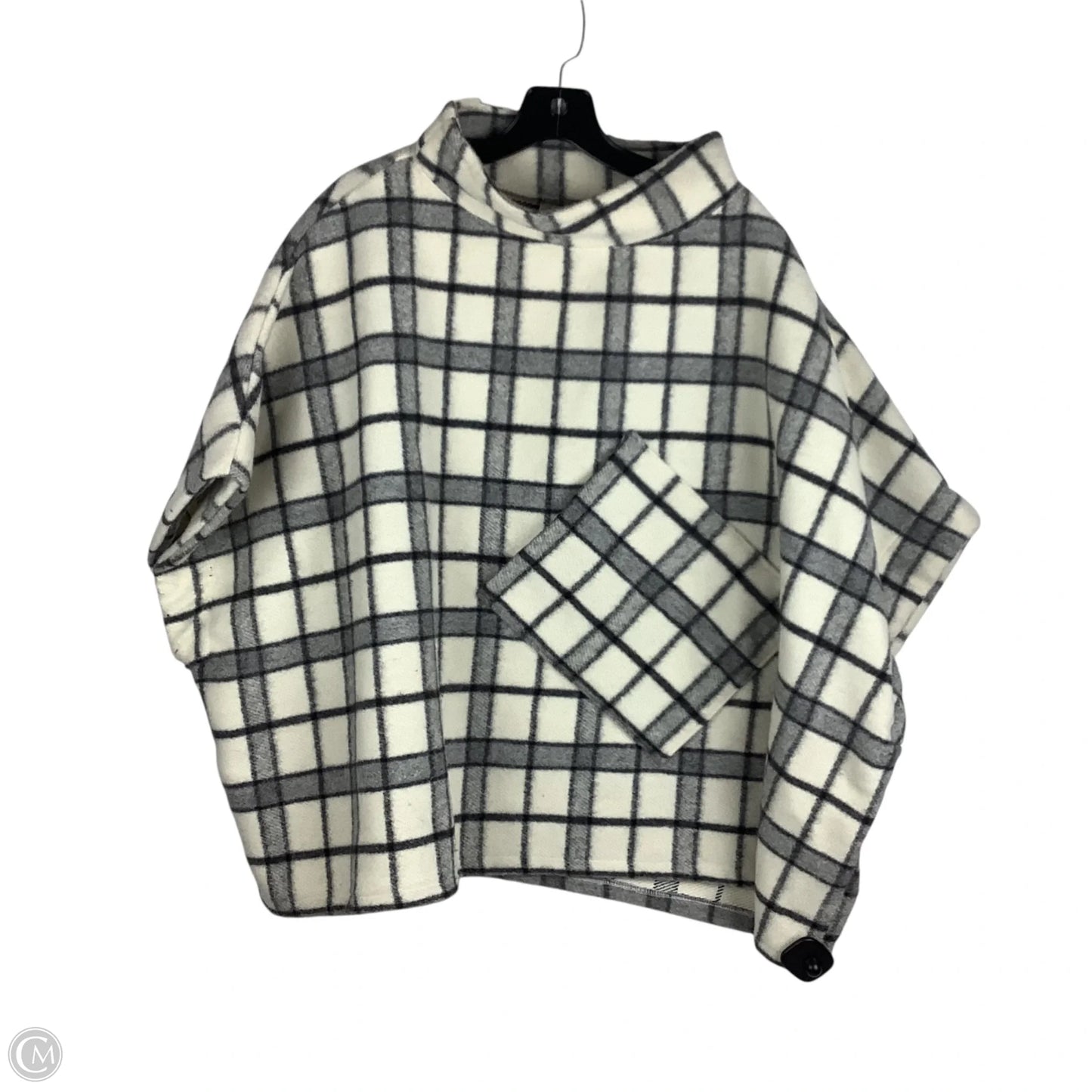 Shawl By World Market In Plaid Pattern, Size: Osfm