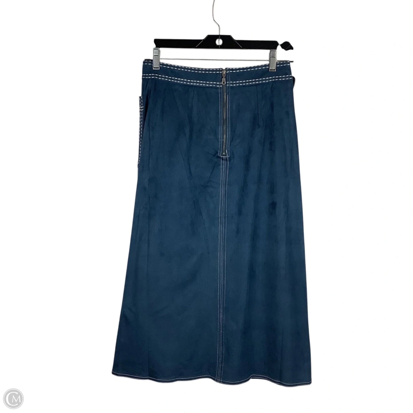 Skirt Midi By En Saison In Navy, Size: M