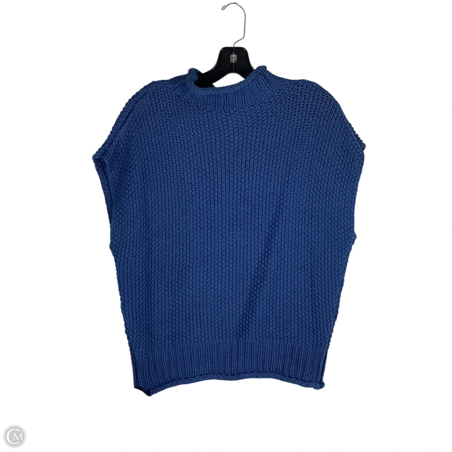 Sweater Short Sleeve By She + Sky In Blue, Size: M
