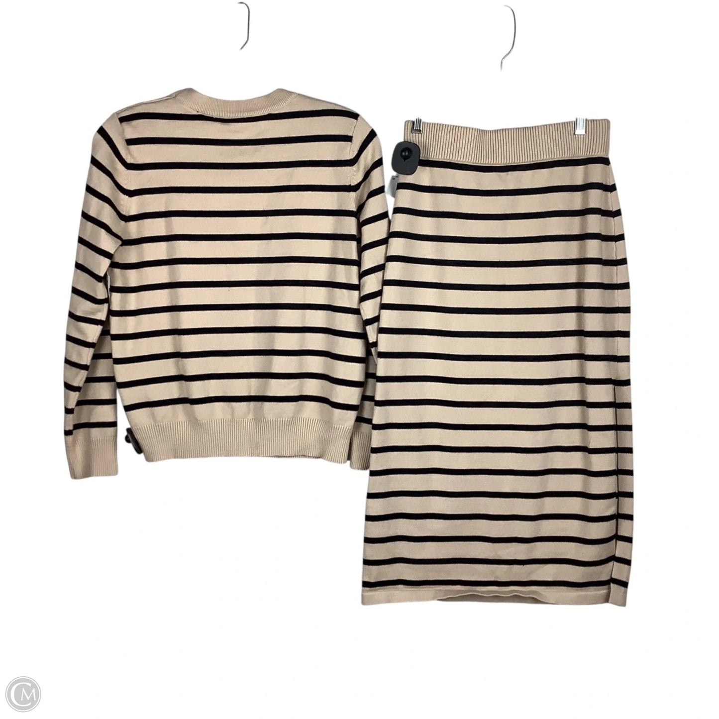 Skirt Set 2pc By Clothes Mentor In Striped Pattern, Size: S