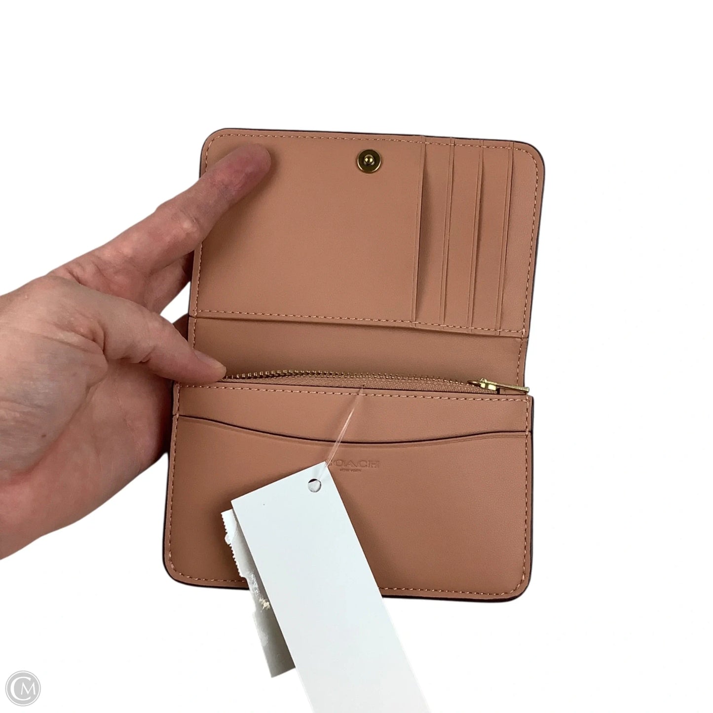 Wallet Designer By Coach, Size: Small