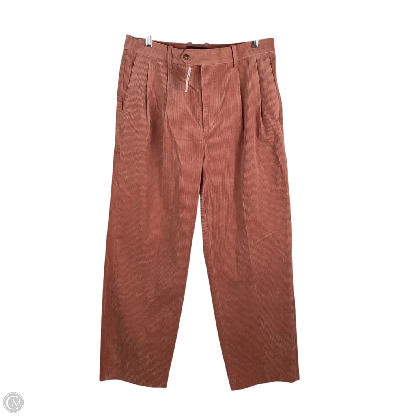 Pants Corduroy By Banana Republic In Coral, Size: 8 LONG