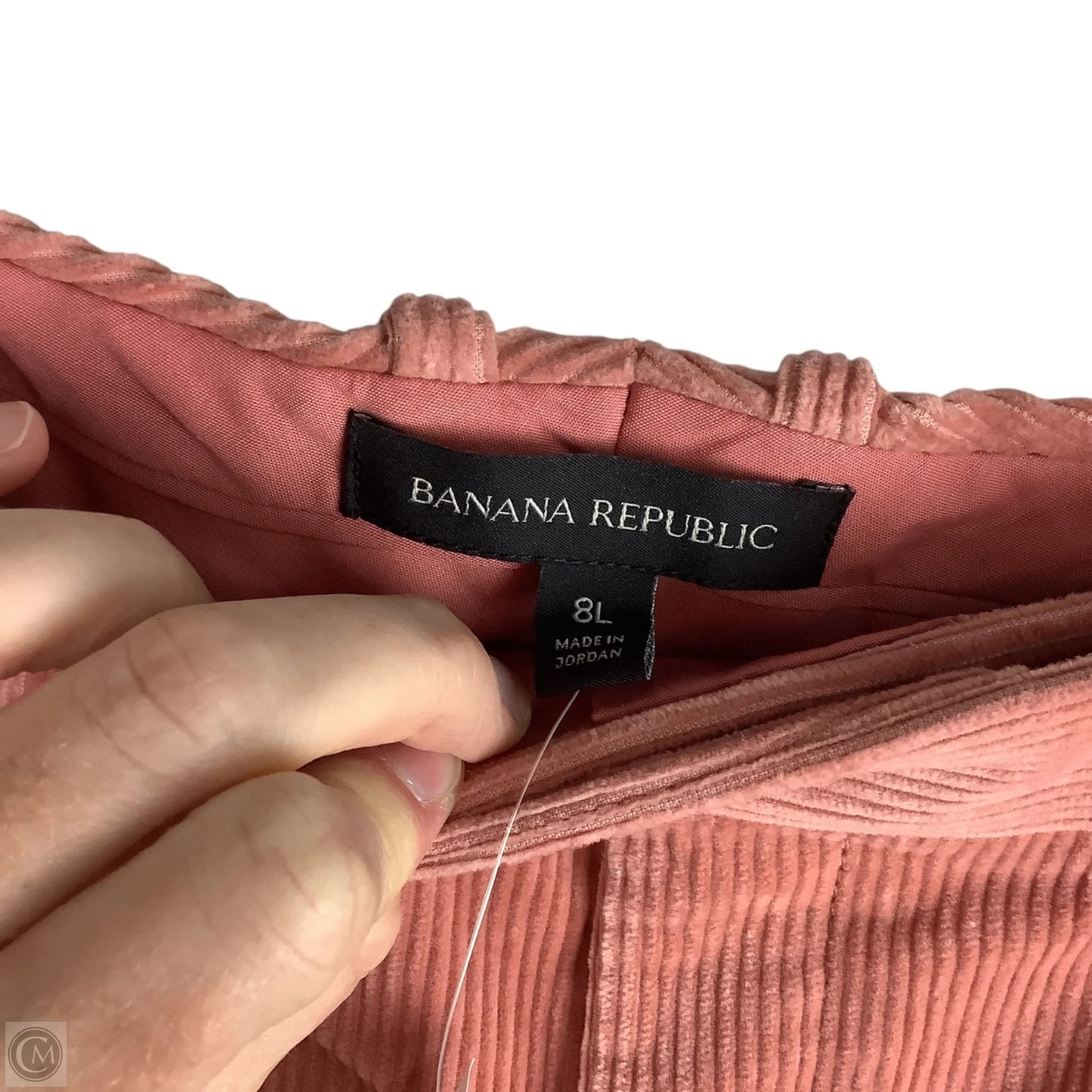 Pants Corduroy By Banana Republic In Coral, Size: 8 LONG
