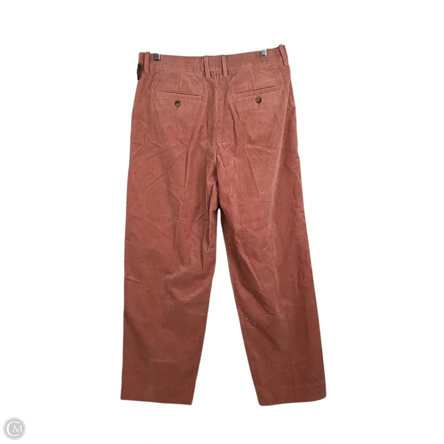 Pants Corduroy By Banana Republic In Coral, Size: 8 LONG