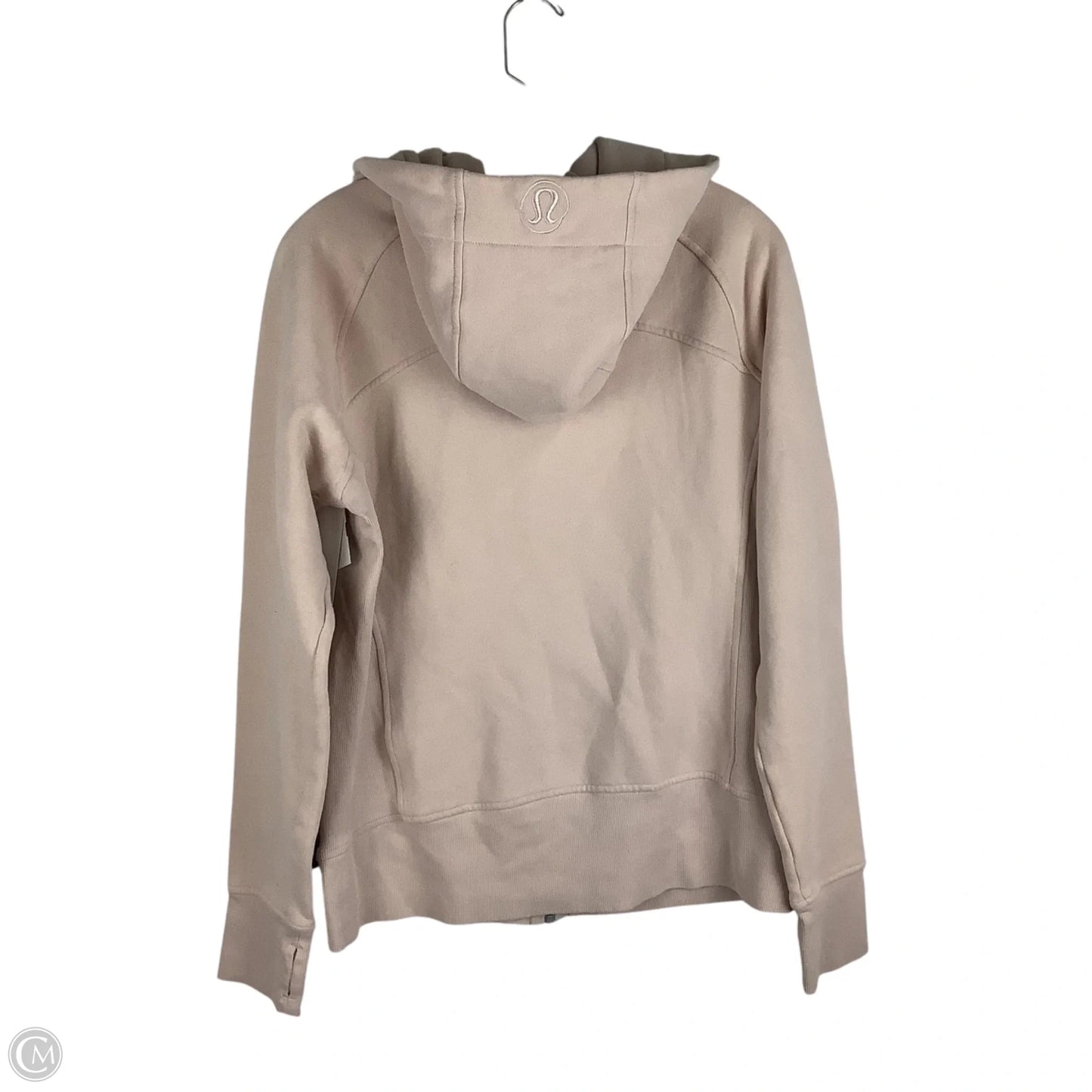 Athletic Sweatshirt Hoodie By Lululemon In Pink, Size: 12