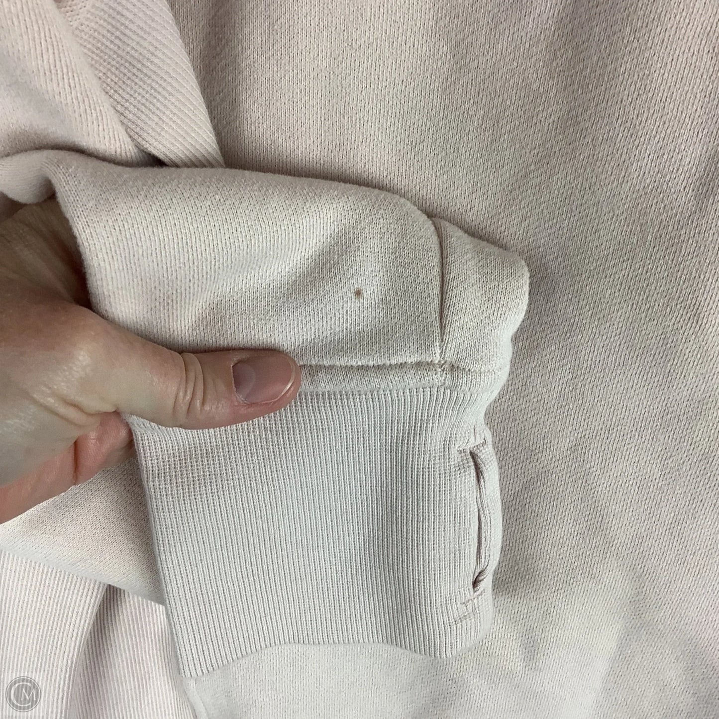 Athletic Sweatshirt Hoodie By Lululemon In Pink, Size: 12