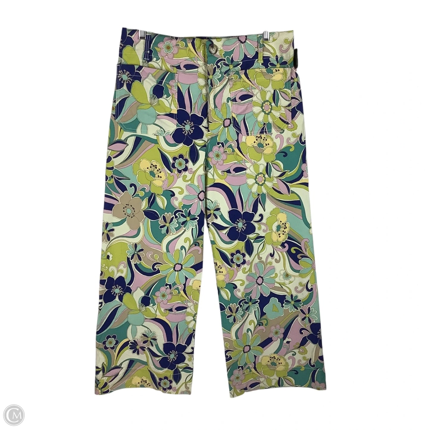 Pants Wide Leg By Maeve In Floral Print, Size: 10 (31)
