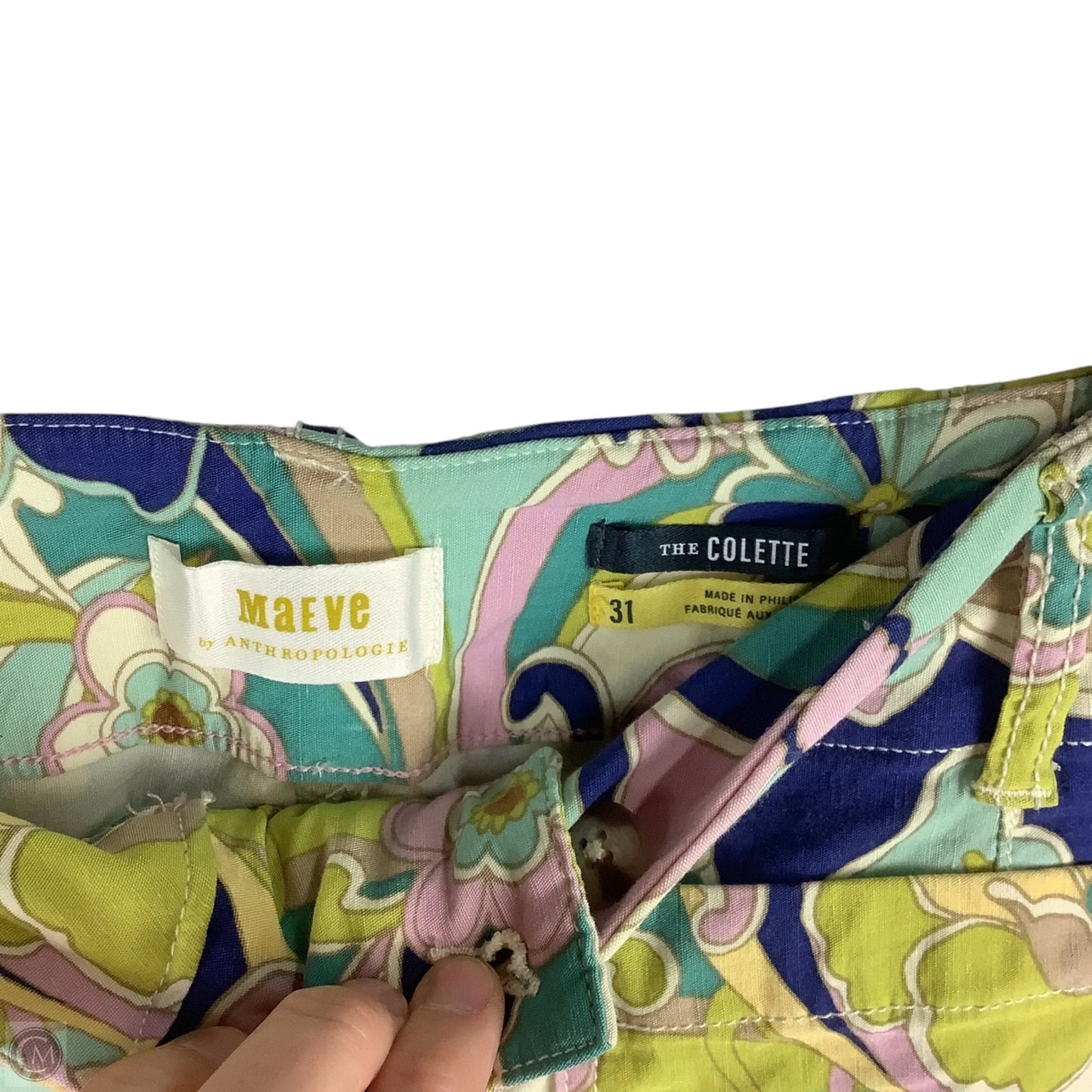 Pants Wide Leg By Maeve In Floral Print, Size: 10 (31)