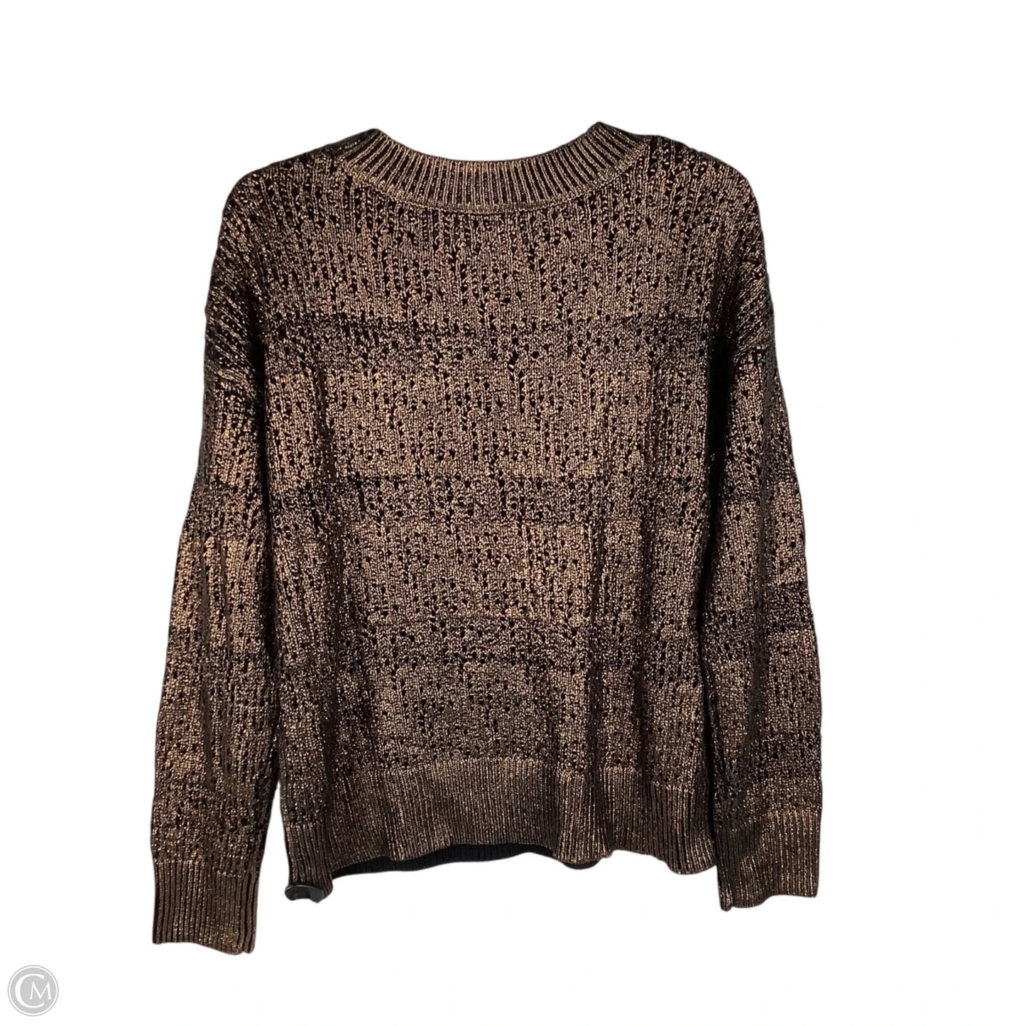 Sweater By Evereve In Bronze, Size: M